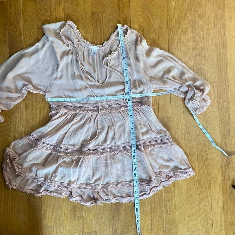 Eberjey Pink Summer of Love Sofia Swim Cover Up Dress - Picture 16 of 16